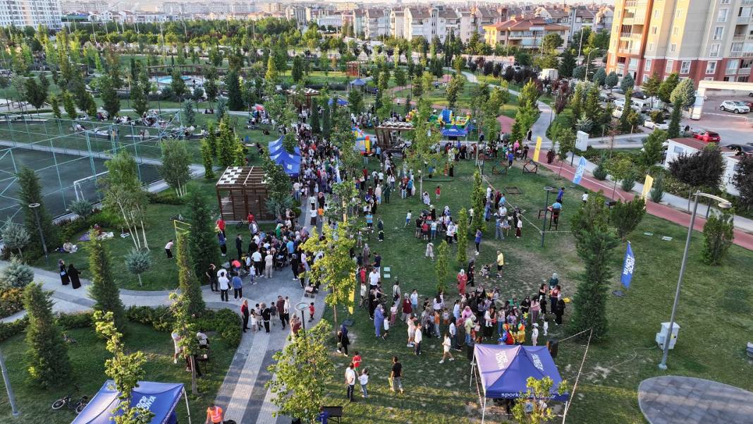 Konya'da 3 park cıvıl cıvıl oldu! Sıra diğer 31 parkta 3